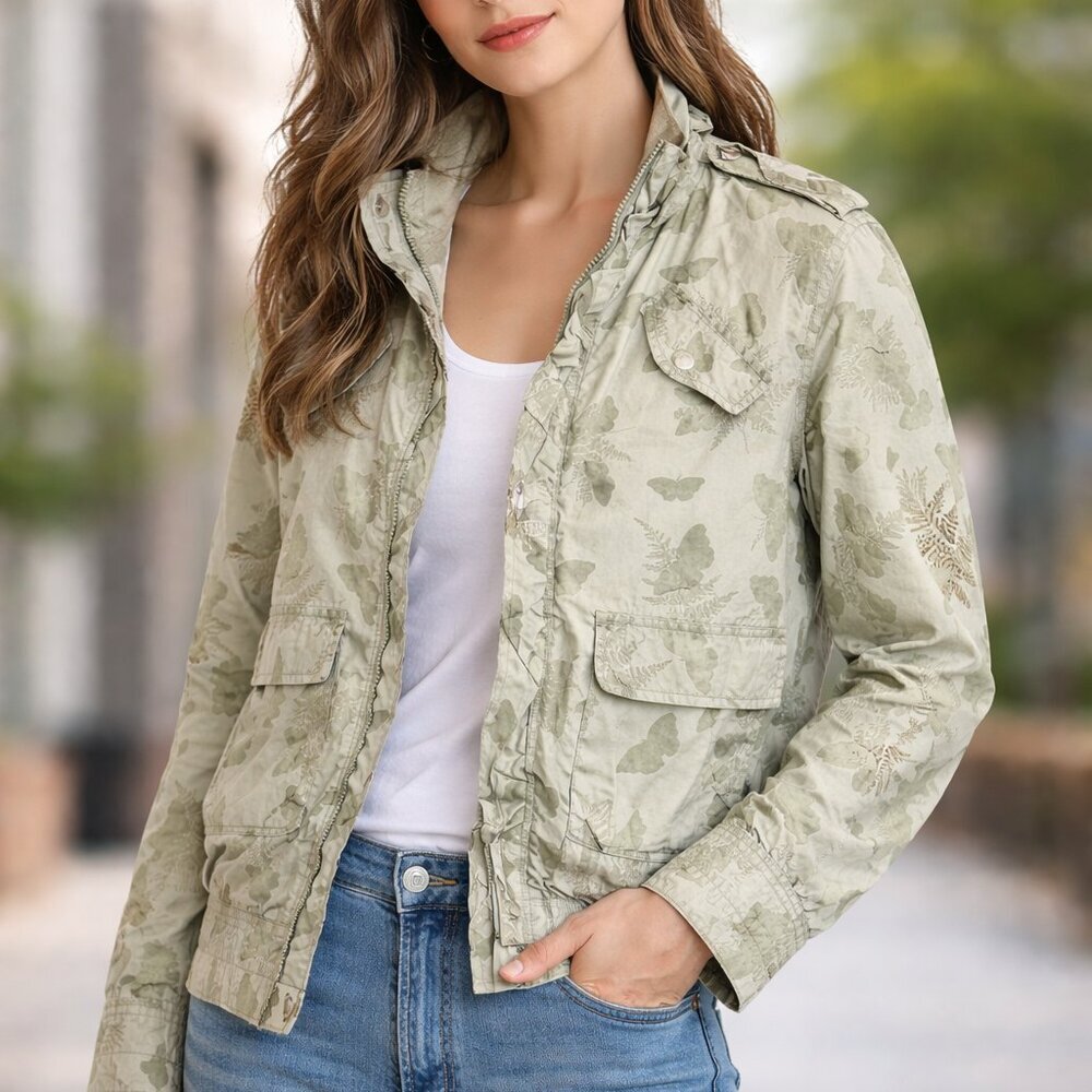 Boxfresh | Gemini Foliage Leaf Jacket